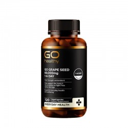 Go healthy高之源葡萄籽胶囊60000mg高含量 120粒 保质期：2027.12